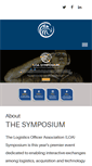 Mobile Screenshot of logisticsymposium.org