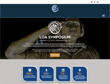 Tablet Screenshot of logisticsymposium.org